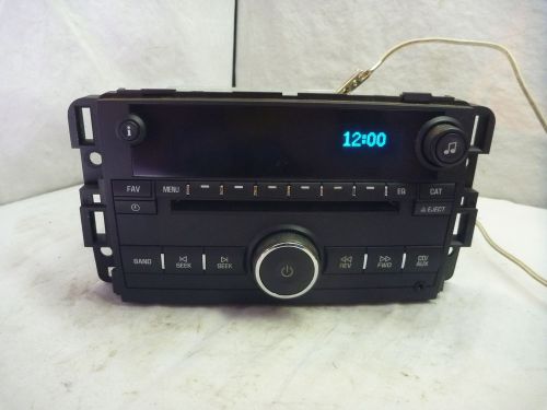 11 12 13 chevrolet impala radio cd mp3 aux us8 player 22924535 bulk 36