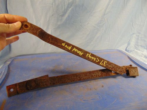 1937 chrysler royal hood prop rod arm support original mopar