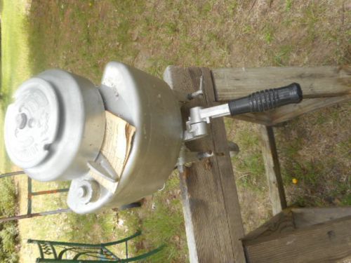 1937 johnson classic outboard boat motor model lt-10 vintage