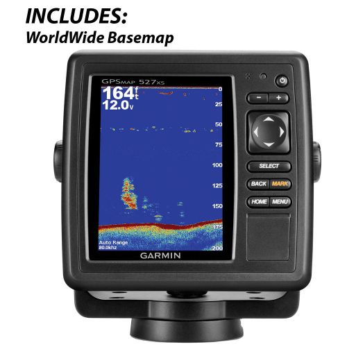 Garmin gpsmap  527xs chartplotter/fishfinder w/o transducer -010-01092-02