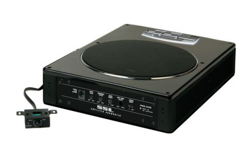 Low profile 8&#034; 600w amplified subwoofer soundstorm lopro8 woofer boxes/tube