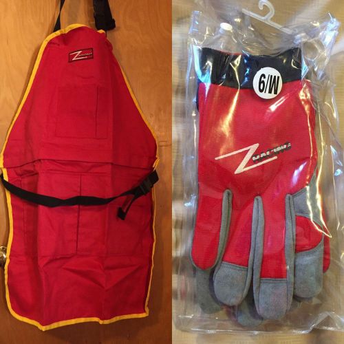 Z racing mechanics gear (gloves, apron, new) (yamaha, tag, rotax, birel, gokart)