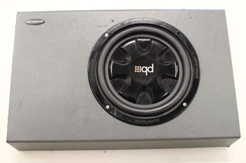 Powerbass ps-wb110t sub subwoofer enclosure box 10&#034; 4-ohm 550 watts