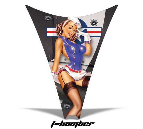 Amr racing sled hood wrap graphic decal ski-doo rev 04-12 part snowmobile bomber