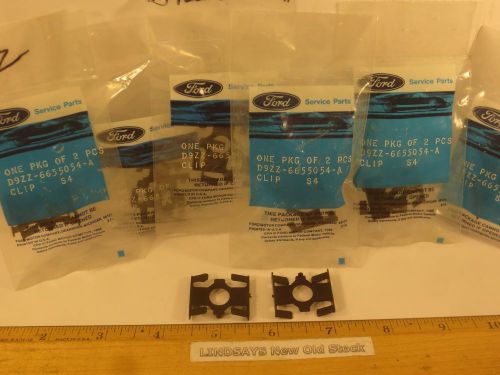 12 pcs in 6 ford bags 1979/88 mustang &#034;clip&#034; (luggage carrier retainer) unopened