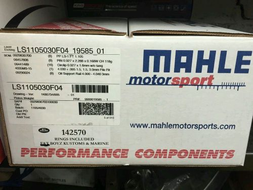 Mahle 4.030" ls forged pistons