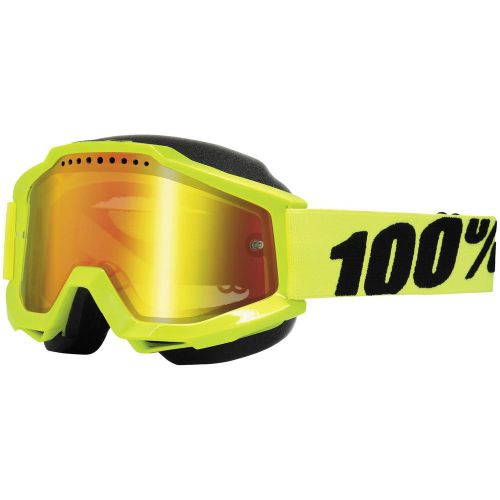 Sell 100 Accuri 2015 Snow Goggles/Mirror Lens Yellow/Red Lens in