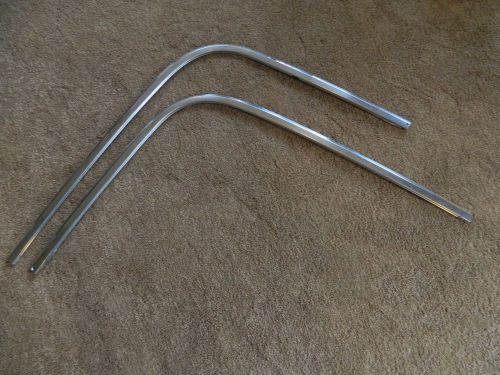 66-67 pontiac gto convertible pinchweld moldings