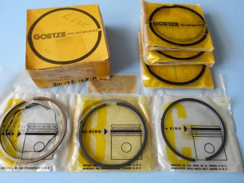 Volkswagen type iii fastback - notch back &amp; squareback oem goetze piston rings