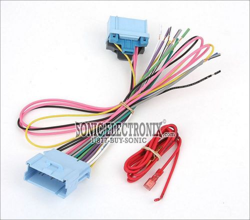 Metra 70-2103t 2004-2006 chevrolet malibu factory radio relocation harness