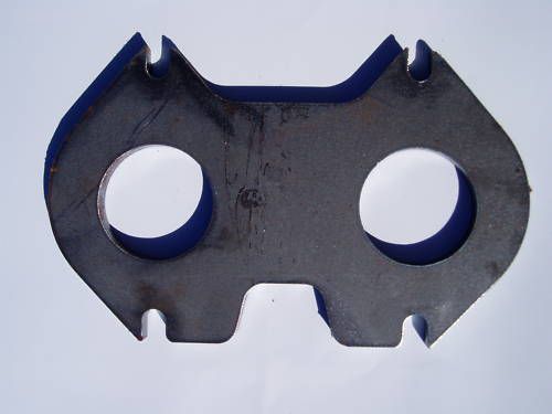 Mazda rotary 12a engine exhaust flange