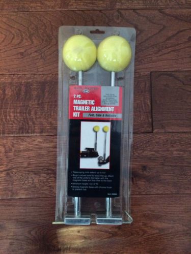Trailer hitch magnetic alignment kit boats, rvs, trailers&amp;more extends to 43" h