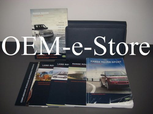 2007 land rover range rover sport owners manual + navigation owner's book set