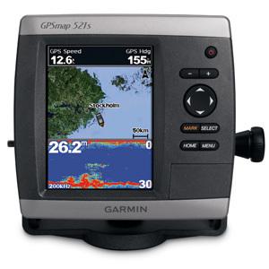 Garmin gpsmap 521 gps chartplotter - 5" color screen