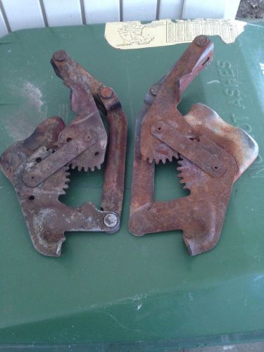 55 56 chevy hood hinges (pair) 1955 1956 chevrolet original
