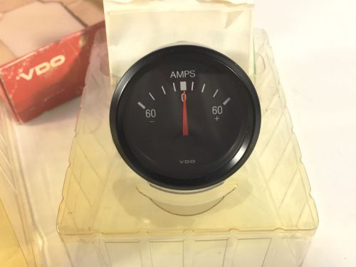 Nos vdo ammeter, 60 amp, cockpit, 190-031, 1 241 001 1480