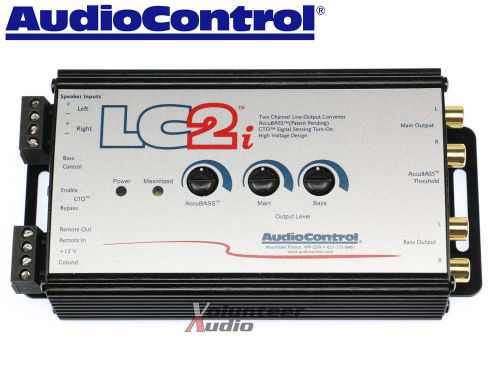New audio control lc2i high to low 2-channel line output converter with accubass
