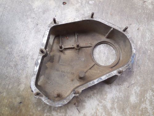 Porsche 911 timing chain case without cover (aluminum)