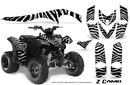 Polaris phoenix 2005-2012 graphics kit creatorx decals stickers zcamo bw