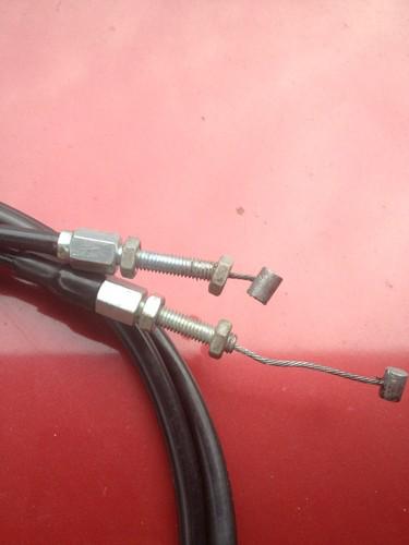Yamaha YZ400f Throttle Complete Cables & Twist, US $15.00, image 3