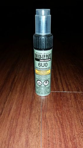 Genuine toyota touch up paint 1/2 oz pen &amp; brush 6u0 silver pine metallic
