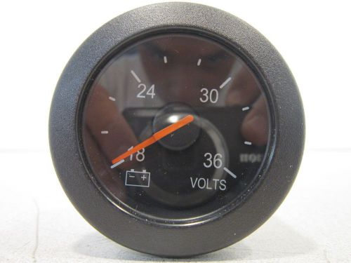 Ngi 2&#034; battery voltage gauge pn: 1000228, 24v, nsn 6625015464969, appears unused