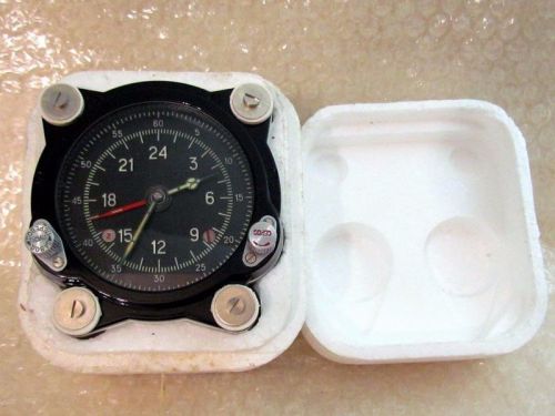 129-chs molnija vintage russian air force tu-134 mig helicopter panel clock new
