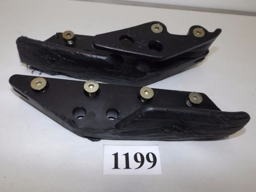 Bombardier ds650 ds 650 atv 2x4 oem swing arm chain guards set 00 2000 1199