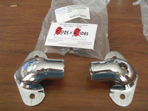 1947-1953 chevy gmc truck tailgate hinges hinge chrome