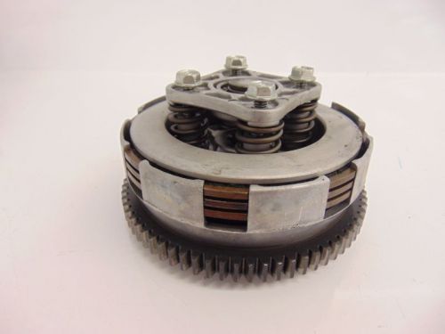 96 honda xr80 xr 80 complete clutch basket hub boss fiber steel pressure plates