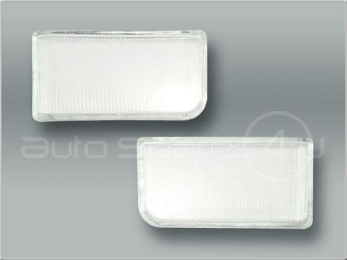 Fog light lenses driving lamp glass pair 1995-1997 vw passat