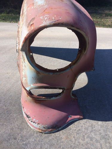 Vintage 1955 chevrolet car passenger side front fender &#039;55 chevy