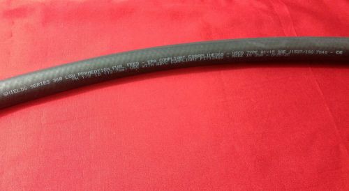 Fuel hose marine 1/2" a1-15 epa certified low permeation gas diesel shields 368