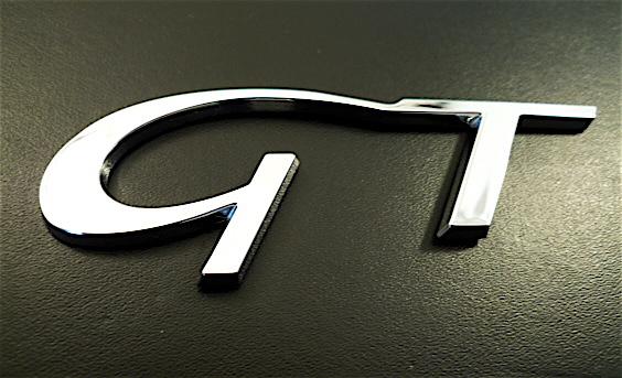 Alfa romeo gt 2003-2009 original r. script emblem nw