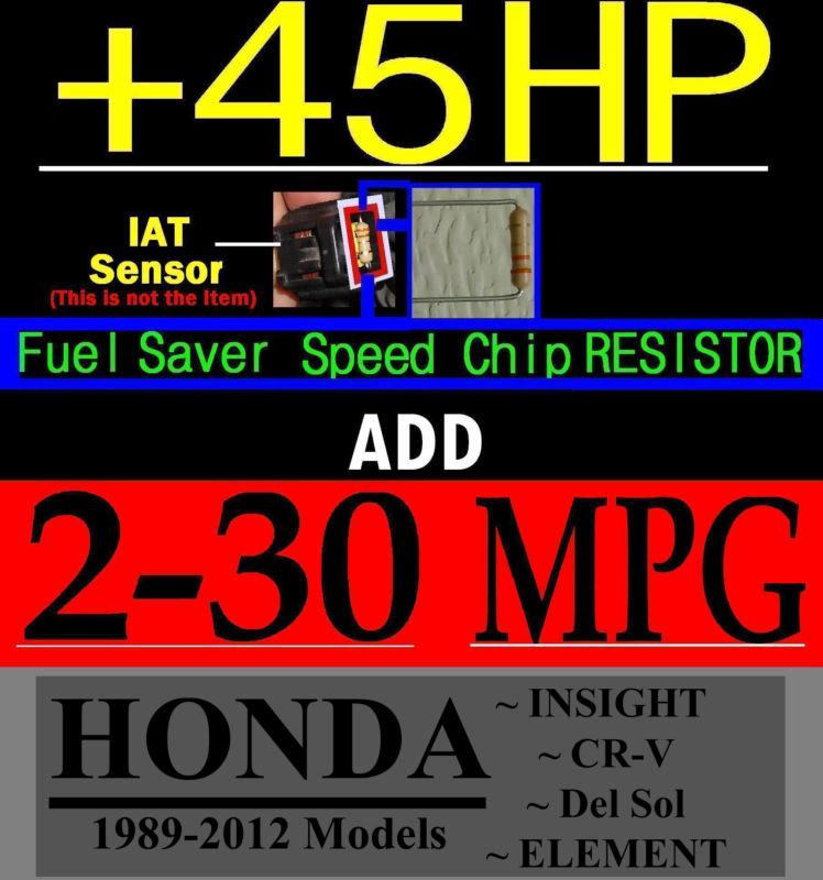 Speed chip fuel saver resistor honda insight / cr-v / del sol / canyon / element