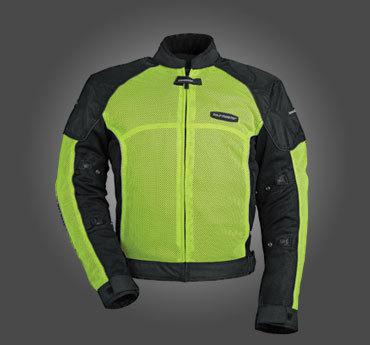 Tourmaster intake air series-3 mesh tall jacket, hi-visibility yellow, 2xl/xxl