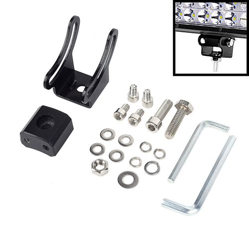 Eyourlife universal slide mounting brackets for led work light bar offroad jeep