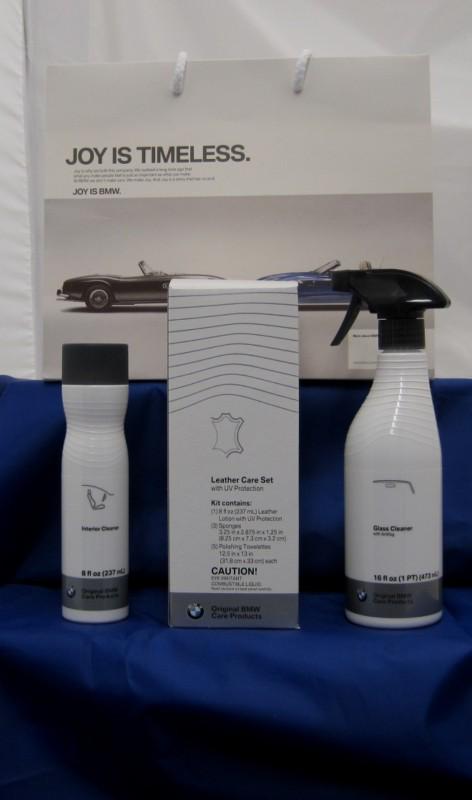 Genuine bmw car care products interior detailing kit 