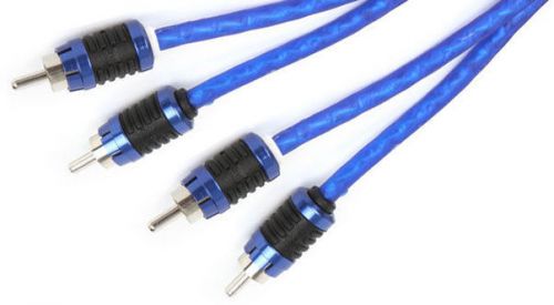 Stinger si6212 car 6000 series 12 foot two channel rca audio amp stereo cable