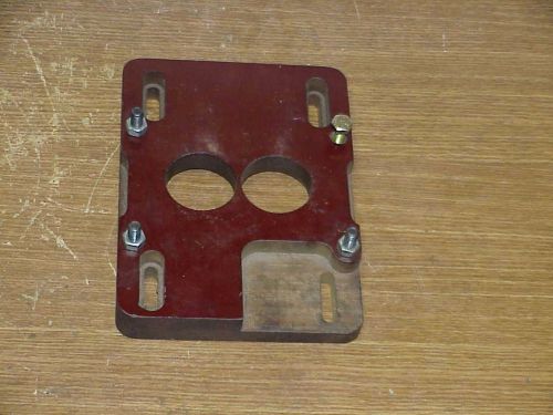 Phenolic quadrajet to holley 2 barrel carburetor adapter mh97 imca wissota ump