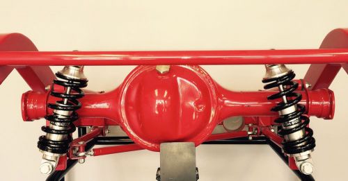 55-57 chevy tri five bel air rear 4 link kit coilover set up rear suspension