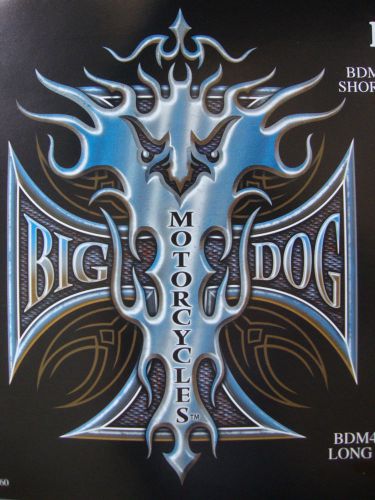 Big dog motorcycles maltese eagle shirt 3xl w/ front &amp; back design short sleeve