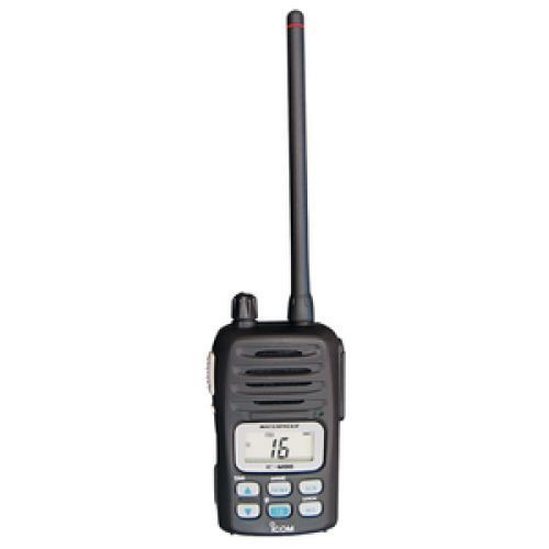 Icom #icm88 - vhf handheld radio - black