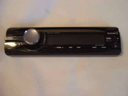 Sony cdx-gt250mp faceplate tested face plate