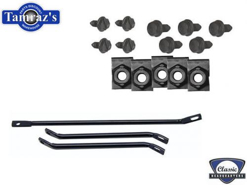 69 camaro front spoiler brackets &amp; hardware install kit