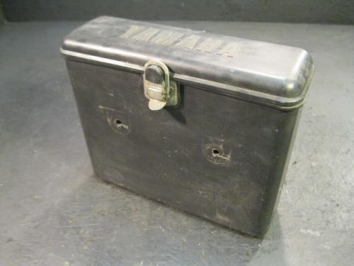 Used 1979 yamaha exciter tool kit box stock oem plastic black box tools spare