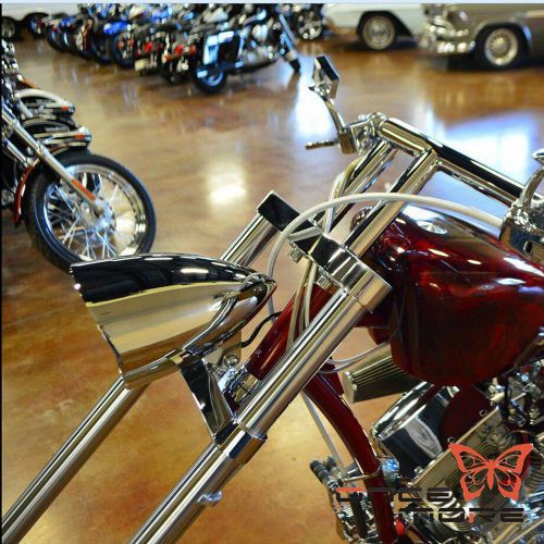 Classic 55/60w tribar headlight w/ visor for harley motorcycle sportster chopper