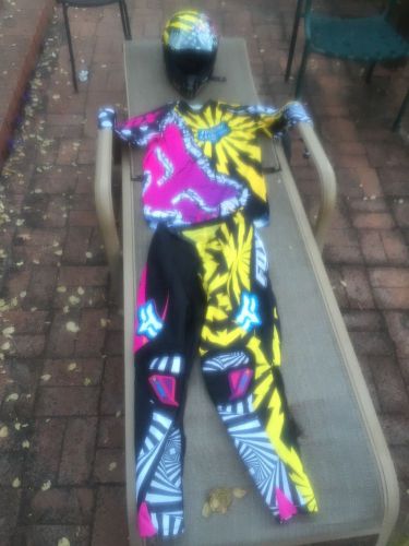 Fox motocross gear youth xl helmet youth l