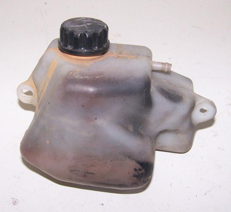 Kawasaki ex500 1987 to 1993 coolant reservoir overflow tank  used