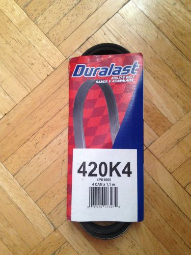 Duralast multi v belt 420k4 / 4pk1065